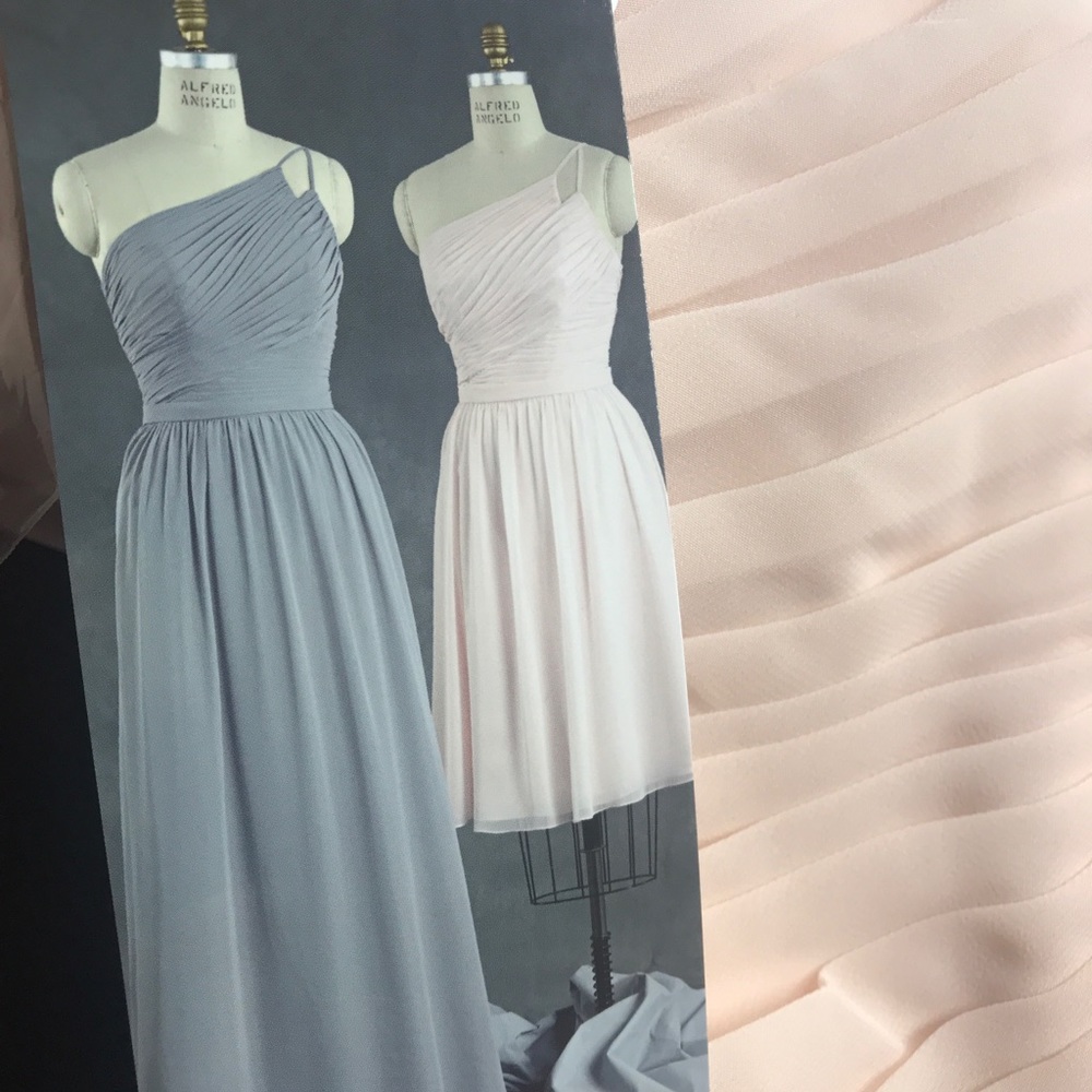 ALFRED ANGELO BRIDESMAIDS 7396 ICE PINK - Picture 3 of 4